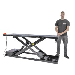 Metalen montagetafel – werkbank – elektrisch in hoogte verstelbaar Metalen montagetafel – werkbank – elektrisch in hoogte verstelbaar