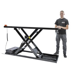 Metalen montagetafel – werkbank – elektrisch in hoogte verstelbaar Metalen montagetafel – werkbank – elektrisch in hoogte verstelbaar