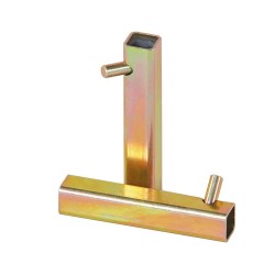 Paddockstand voorwiel / voorvork verstelbaar - rood Paddockstand voorwiel / voorvork verstelbaar - rood