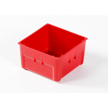 Kunststof bak 75 x 75 x 45 mm voor gereedschapswagen