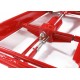 Heftafel met inrijklem voor motor hydraulisch rood