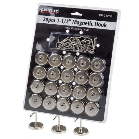 Set van 20 magnetische haken