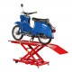 Heftafel bromfiets en scooter hydraulisch rood