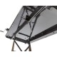 Heftafel motor pneumatisch en hydraulisch met inrijklem zwart