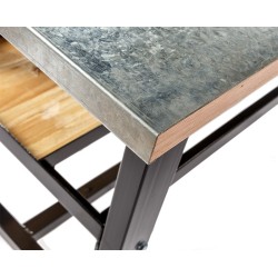 Werkbank zwart 150 cm online kopen. Webshop Powerplustools.be Werkbank zwart 150 cm online kopen. Webshop Powerplustools.be