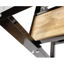 Werkbank zwart 150 cm online kopen. Webshop Powerplustools.be