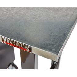 Werkbank kleur zwart 150 cm online kopen. Webshop Powerplustools.be