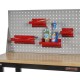 Set van 4 magnetische bakken - rood