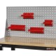 Set van 4 magnetische bakken - rood