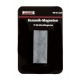 Set van 2 stuks blokmagneten 46 mm lang / keramische Ferriet magneten 