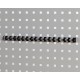 Magnetische houder voor 16 doppen / doppenrail voor 1/2" doppen / doppenhouder