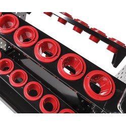 CNC Wagen - CNC Gereedschapswagen met 36 SK 50 - BT 50 Gereedschapshouder - Gereedschaphouders.