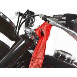 Spanband 30 cm met dubbele lus / sjorband zonder ijzeren haken