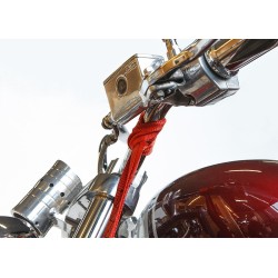 Set van 5 stuks spanbanden 30 cm met dubbele lus / sjorband zonder ijzeren haken