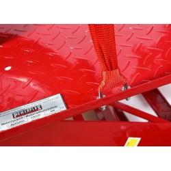 Set van 10 stuks spanbanden 60 cm met dubbele lus / sjorband zonder ijzeren haken