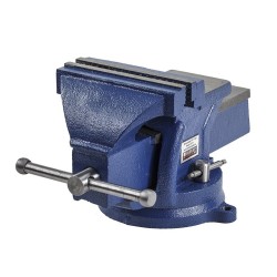 Bankschroef 150 mm. draaibare uitvoering met aambeeld Bankschroef 150 mm. draaibare uitvoering met aambeeld