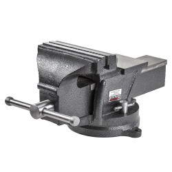 Professionele bankschroef 200 mm. draaibare uitvoering met aambeeld