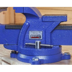 Bankschroef 150 mm. draaibare uitvoering met aambeeld Bankschroef 150 mm. draaibare uitvoering met aambeeld