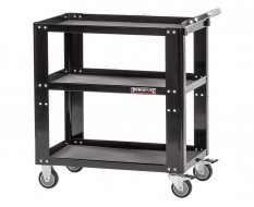 Gereedschapstrolley 85 x 46 x 91 cm - werkplaats trolley - werkplaatskar zwart