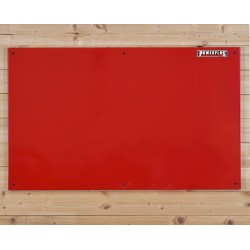 Gereedschapsbord rood 100 x 61 cm voor magnetisch gereedschap - Gereedschapbord.