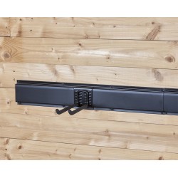 Dubbele wandhaak voor tuingereedschap kopen. Webshop Powerplustools.nl