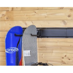 Dubbele wandhaak voor tuingereedschap kopen. Webshop Powerplustools.nl