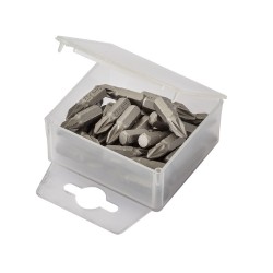 PZ2 x 25 mm Pozidriv bits - 40 stuks in kunststof box - bitset - Pozidriv bitjes