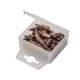 T20 x 25 mm Torx krachtbits - 40 stuks gehard gereedschapsstaal in kunststof box - bitset - Torx bitjes