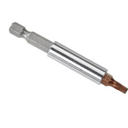 Magnetische bithouder 58 mm lang - 1/4" inwendig