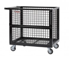 Professionele magazijnwagen 112 x 72 x 100 cm met een capaciteit van 350 kg