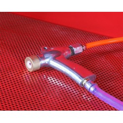 Straalmiddel aanzuigslang voor straalcabine met voetbediening