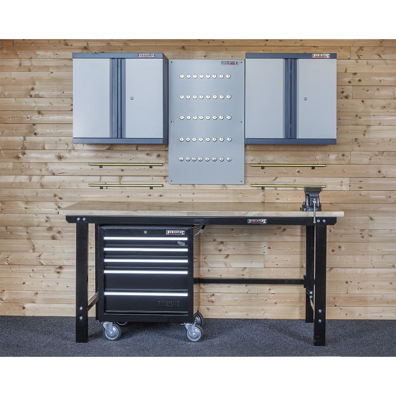 Complete werkplek type 8 werkbank set gereedschapskast gereedschapsbord Powerplustools Complete werkplek type 8 werkbank set gereedschapskast gereedschapsbord Powerplustools