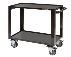Professionele gereedschapstrolley 98 x 50 x 87 cm zwart - Cap. 200 kg - werkplaats trolley - werkplaatskar
