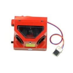 Straalcabine tafelmodel - precisie straler Straalcabine tafelmodel - precisie straler