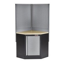 Multiplex werkblad 86,5 x 86,5 x 3,6 cm voor hoekstuk garageserie