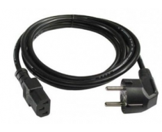 Kabel met stekker voor afzuiging PP-T 0031 (straalcabines 0008 - 0140 - 0154 )