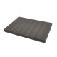 EPE foam mat type kaizen foam 40 x 57 x 4 cm. grijs/antraciet. 5 lagen