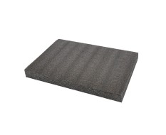 EPE foam mat type kaizen foam 40 x 57 x 5 cm. grijs/antraciet. 6 lagen