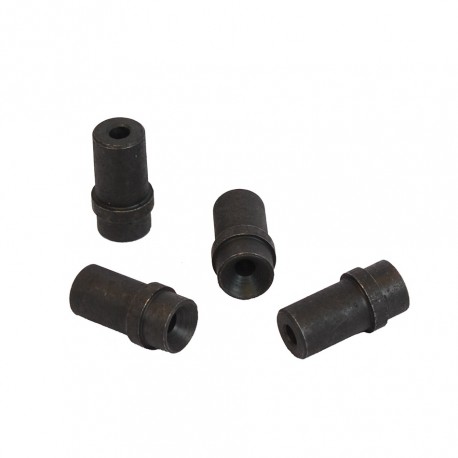 Set van 4 stalen nozzles 6 mm. voor straalpistool 0013