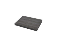 EPE foam 43 x 29 x 4 cm. type kaizen foam mat - 5 lagen - gereedschap foam inlay - inleg